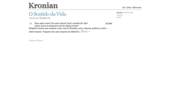 Desktop Screenshot of kronian.com